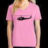 Women's Core Cotton V Neck Tee Thumbnail