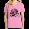 Women's Core Cotton V Neck Tee Thumbnail