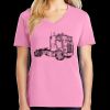 Women's Core Cotton V Neck Tee Thumbnail