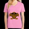Women's Core Cotton V Neck Tee Thumbnail