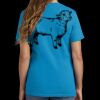 Ladies 5.4 oz 100% Cotton T Shirt Thumbnail