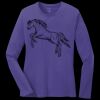 Women's Long Sleeve Core Cotton Tee Thumbnail