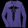 Women's Long Sleeve Core Cotton Tee Thumbnail