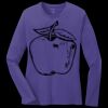 Women's Long Sleeve Core Cotton Tee Thumbnail