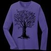 Women's Long Sleeve Core Cotton Tee Thumbnail