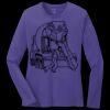 Women's Long Sleeve Core Cotton Tee Thumbnail