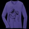 Women's Long Sleeve Core Cotton Tee Thumbnail