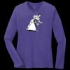 Women's Long Sleeve Core Cotton Tee Thumbnail