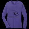 Women's Long Sleeve Core Cotton Tee Thumbnail